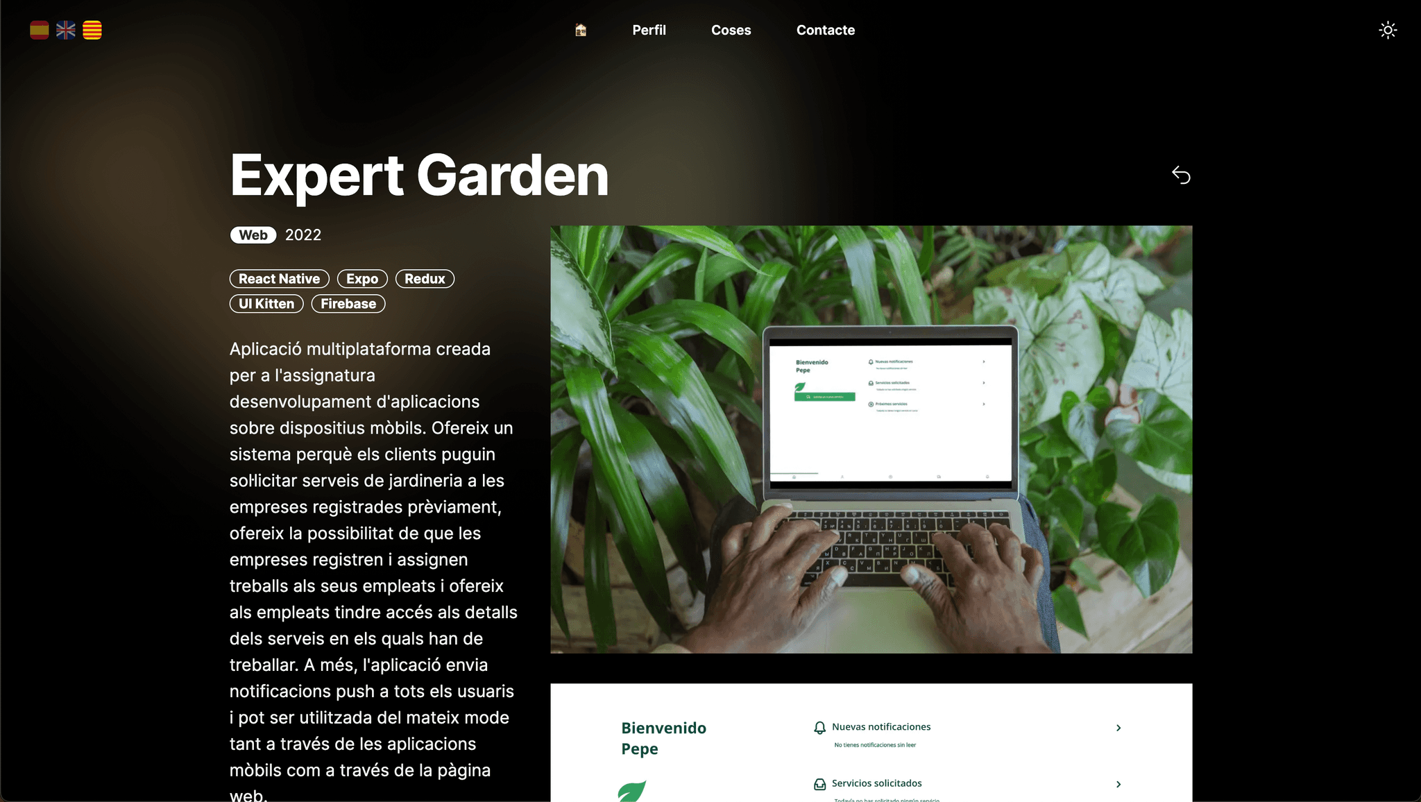 Nueva página personal